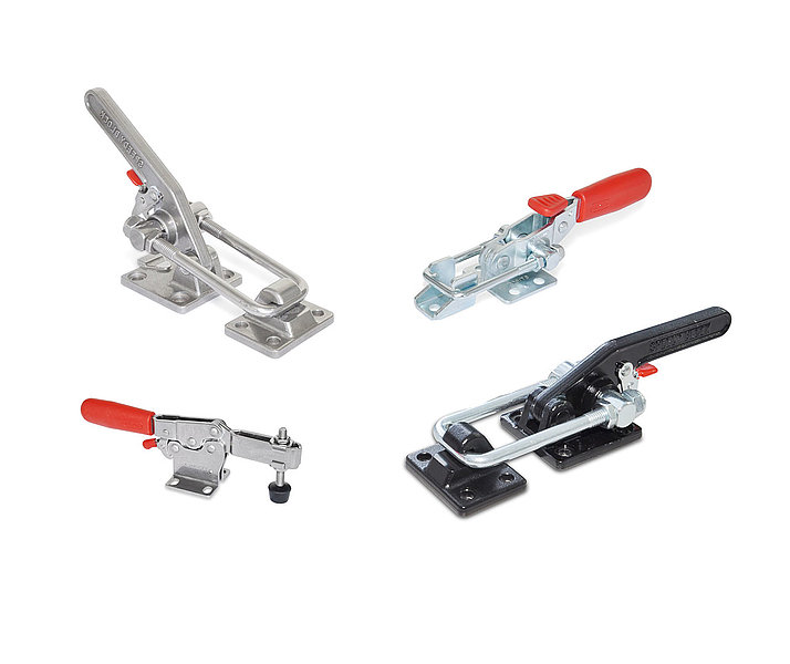 JW Winco Offers Steel and Stainless Steel Locking Toggle Clamps